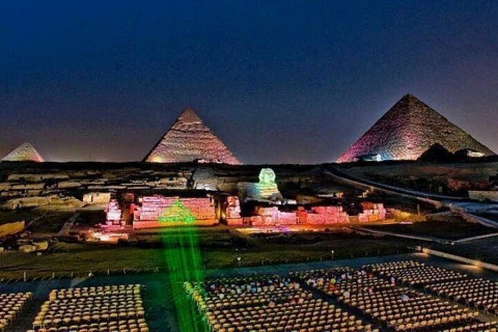 Sound and Light Show at the Pyramids