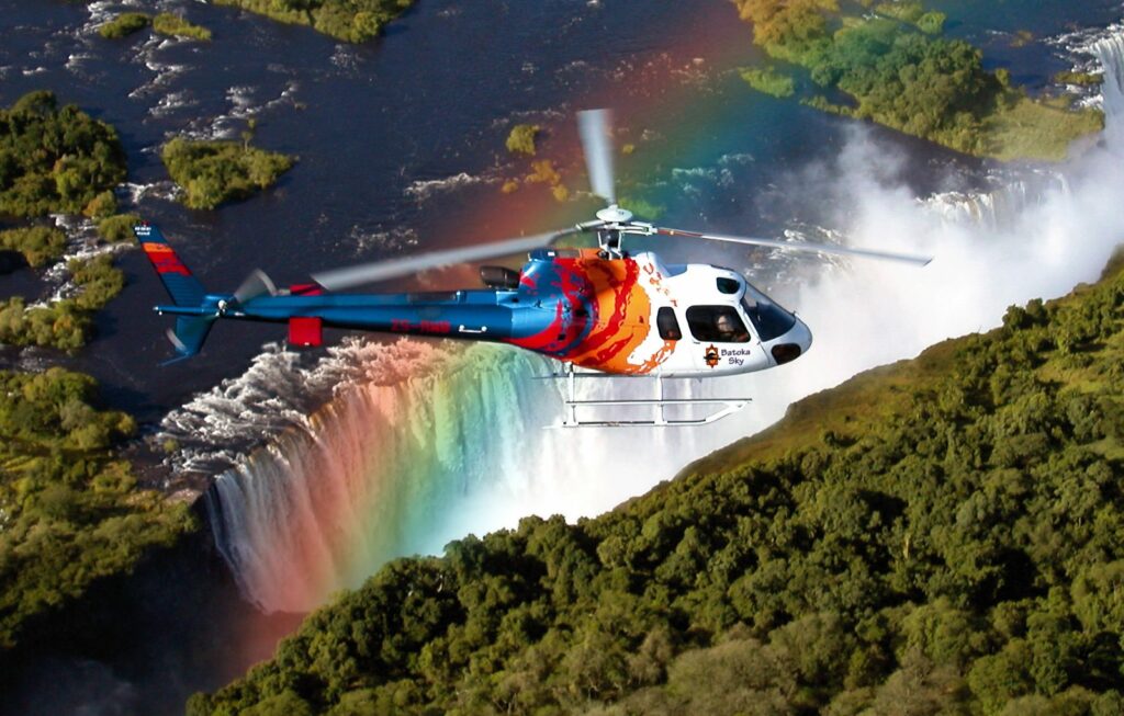  Helicopter Tour of Victoria Falls